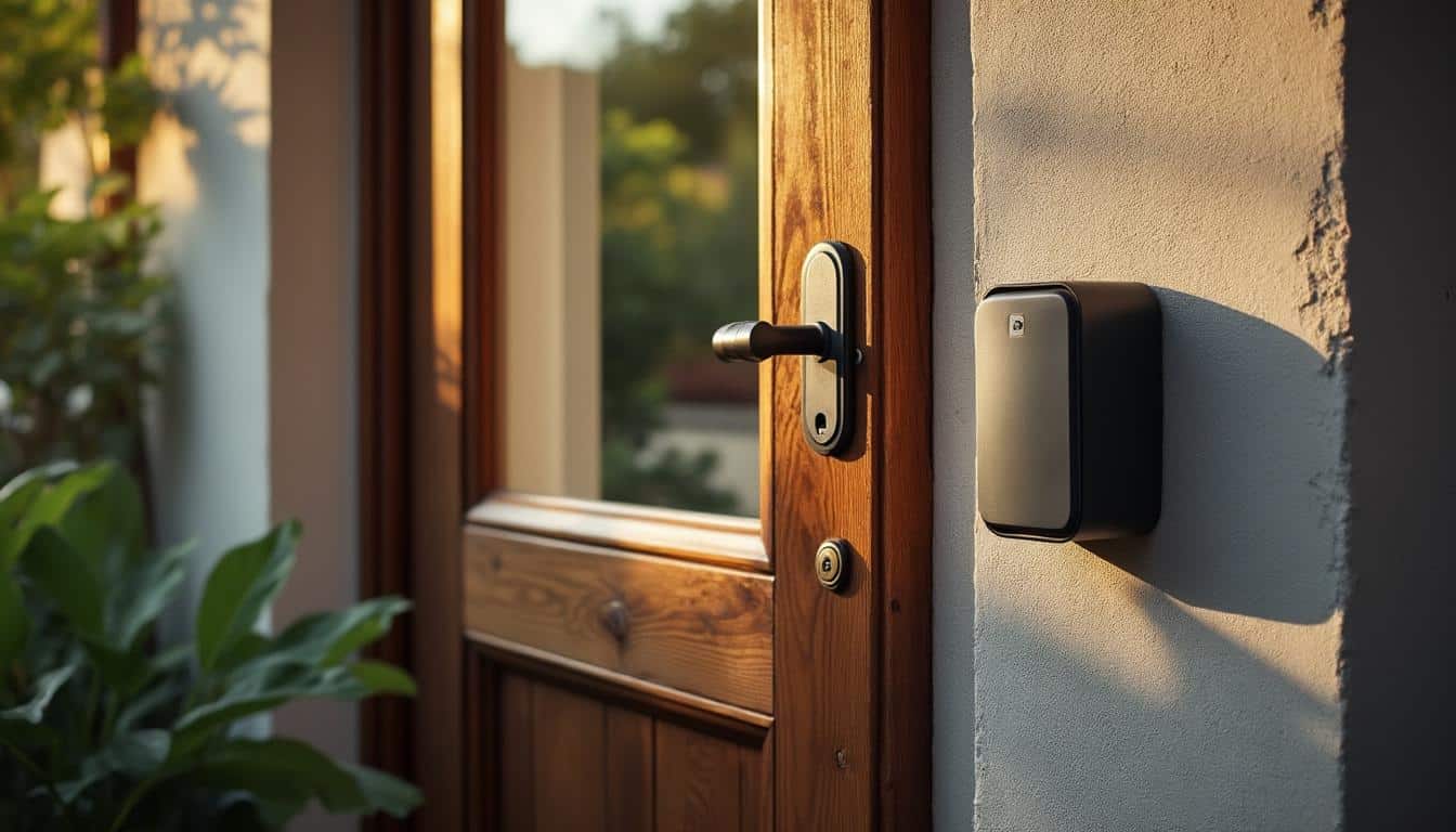 Comment améliorer la protection de l’entrée de sa maison avec une alarme et un verrou
