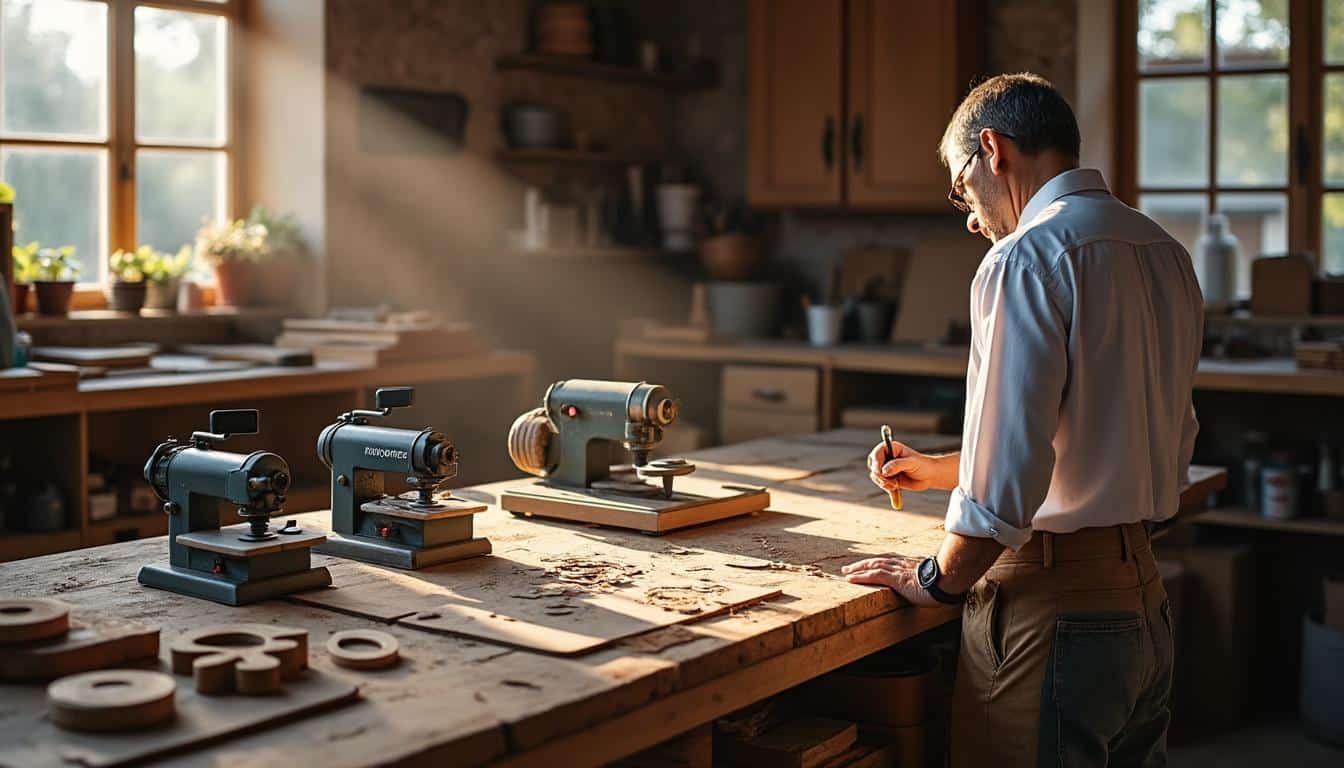 Illustration: Quels modèles de scie à chantourner Hegner choisir selon vos besoins ?