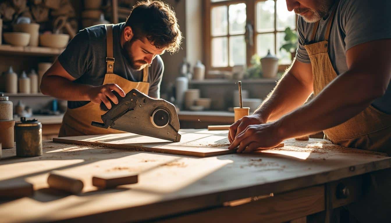 Illustration: Les différences clés entre une scie plongeante et une scie circulaire pour mieux choisir