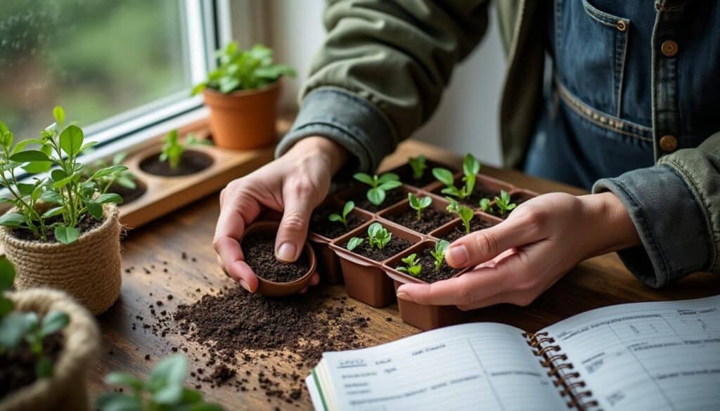 Comment établir un calendrier de semis pour potager d’intérieur si vous débutez ?