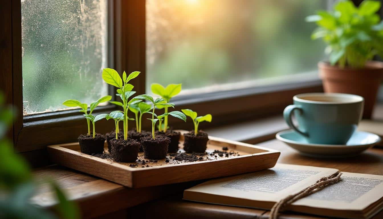 Favoriser la germination des semis de potager grâce à la chaleur de la maison