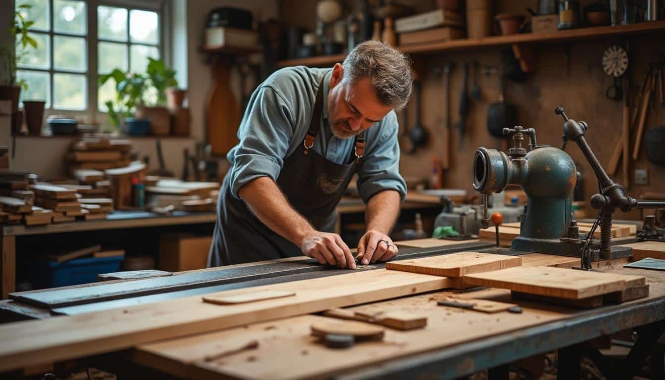 Illustration: Comment choisir et utiliser un chariot de coupe adapté à votre scie sur table ?