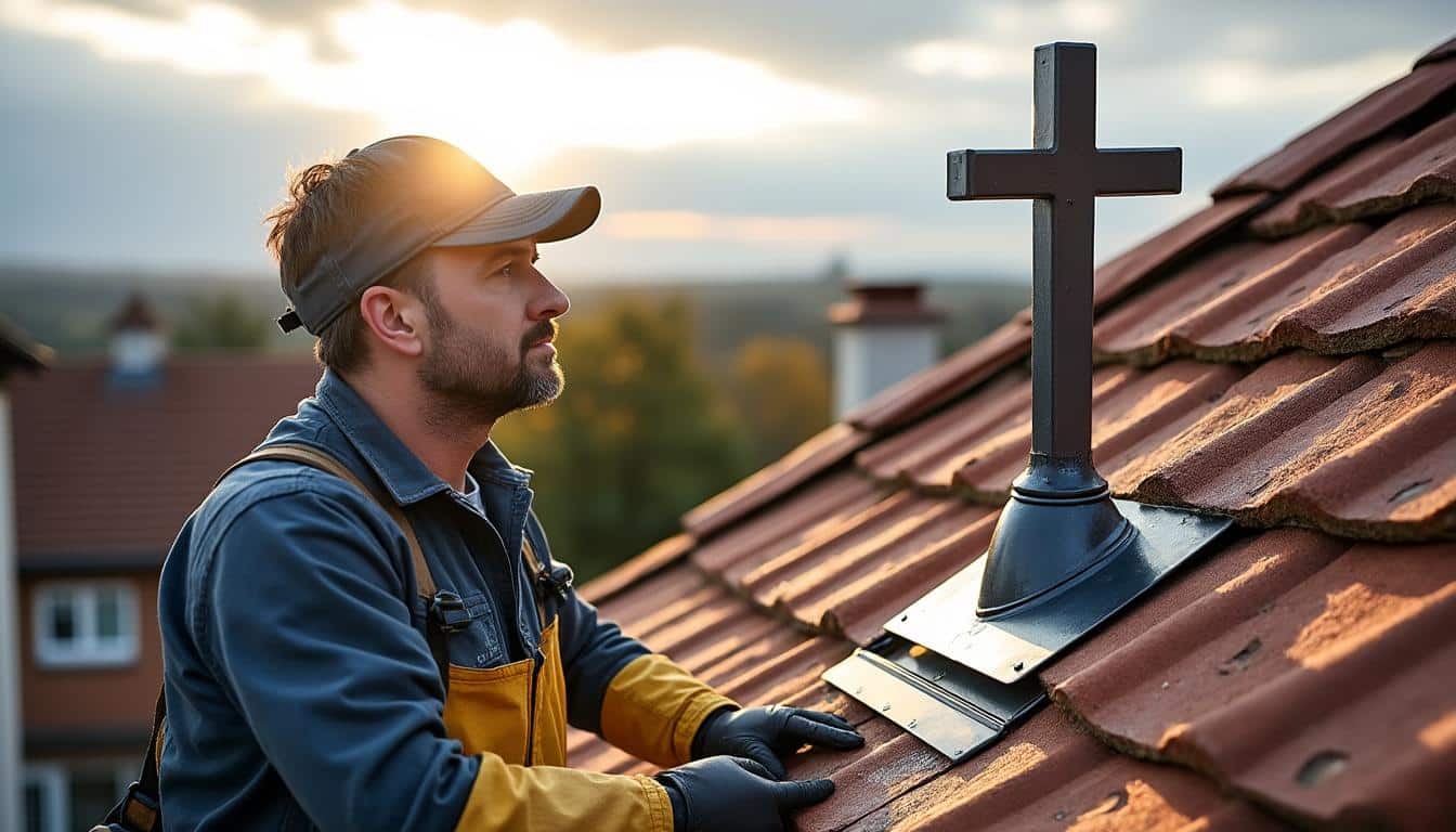 Illustration: Comprendre le rôle essentiel de la crosse en toiture dans la protection du toit