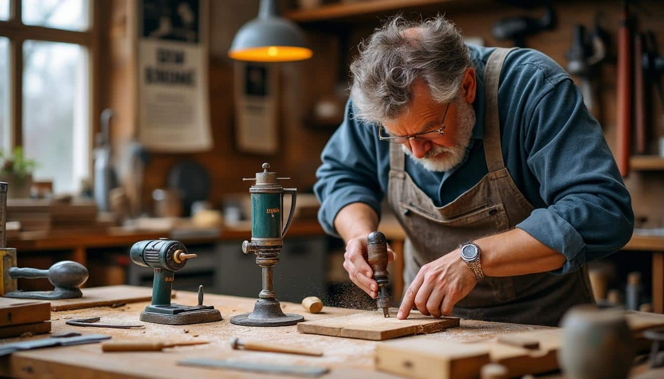 Illustration: Tout savoir sur la perceuse : définition, histoire et types principaux