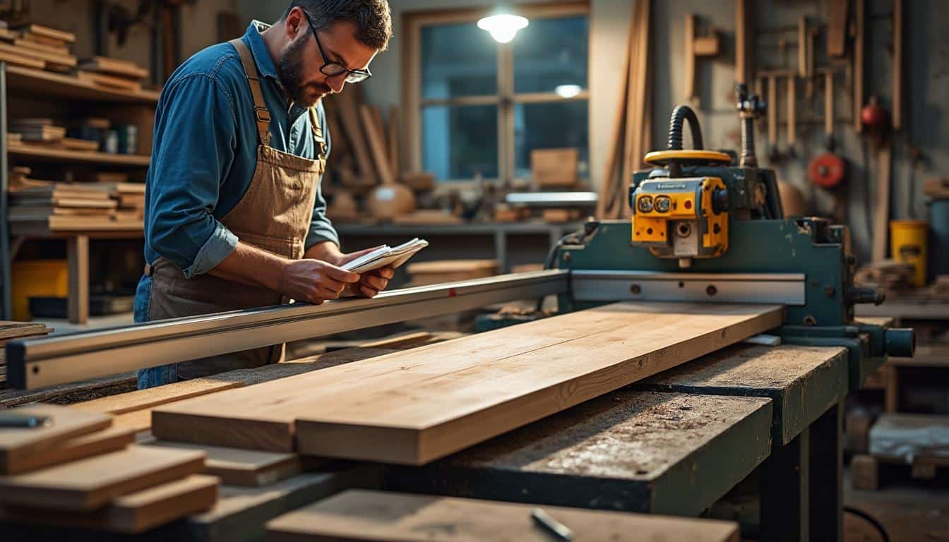 Illustration: Les caractéristiques techniques clés pour bien choisir sa scie à panneaux verticale