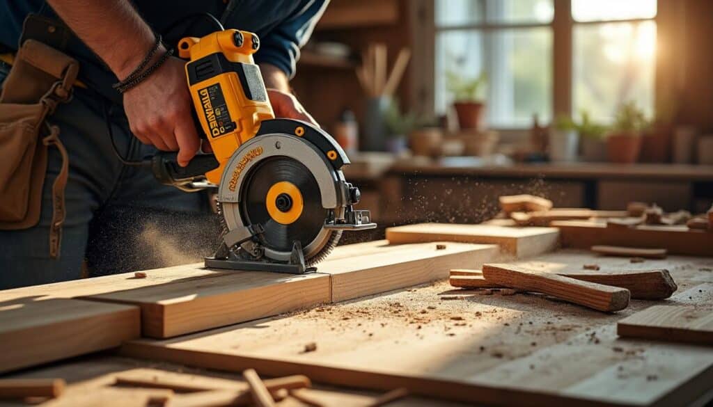 Scie sauteuse Dewalt filaire : puissance et précision pour vos découpes