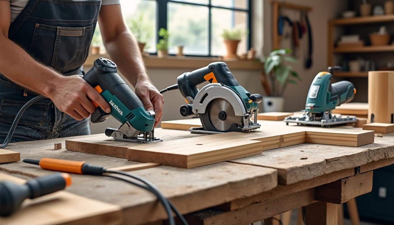 Illustration: À quoi sert chaque type de scie électrique : usages et matériaux compatibles