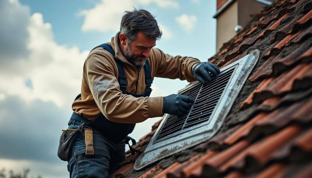 Ventilation de la chute de toiture : guide complet pour bien aérer