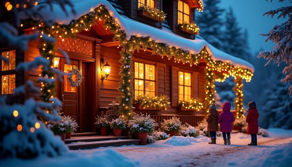 Décoration de Noël extérieur lumineuse : idées et conseils pratiques