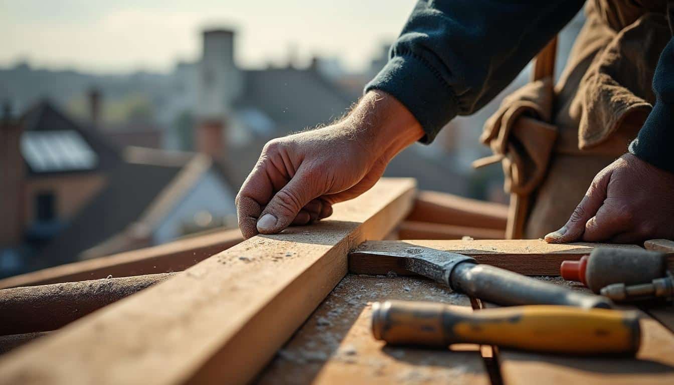 Illustration: Comprendre le rôle fondamental des lattes dans la structure de la toiture