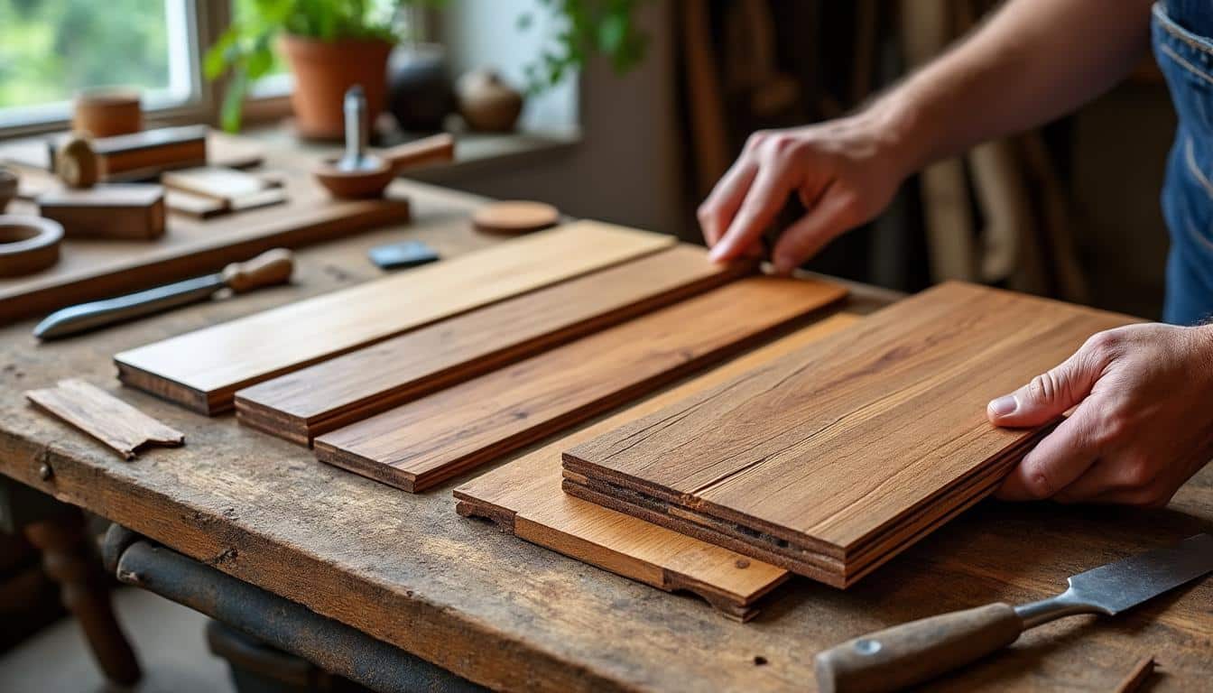 Illustration: Comprendre les différents types de parquet et leurs spécificités