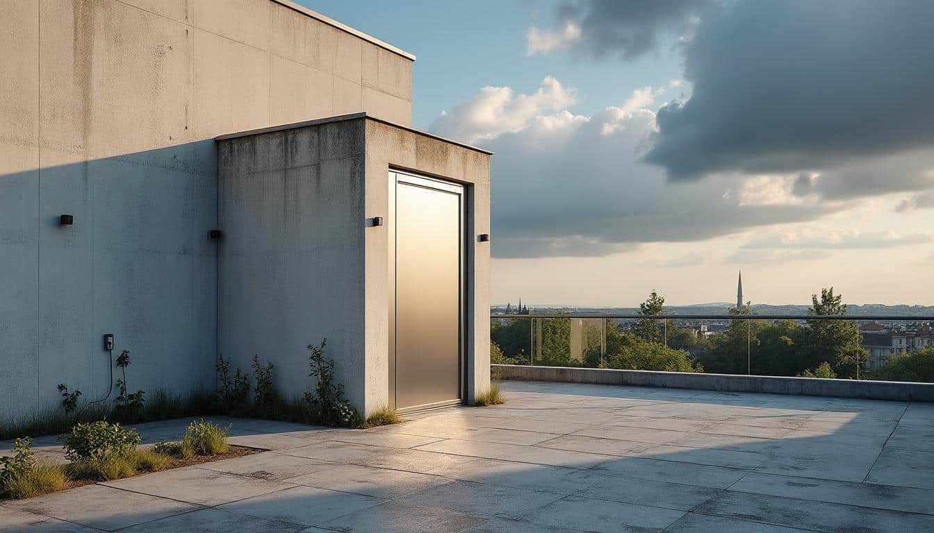 Illustration: Comprendre le rôle essentiel de l’édicule sur une toiture terrasse
