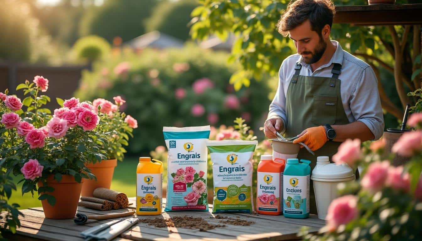 Illustration: Comment bien choisir l’engrais adapté pour votre rosier selon sa forme et son conditionnement