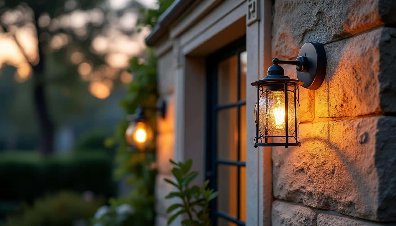 Luminaire extérieur applique murale : style et sécurité pour vos murs
