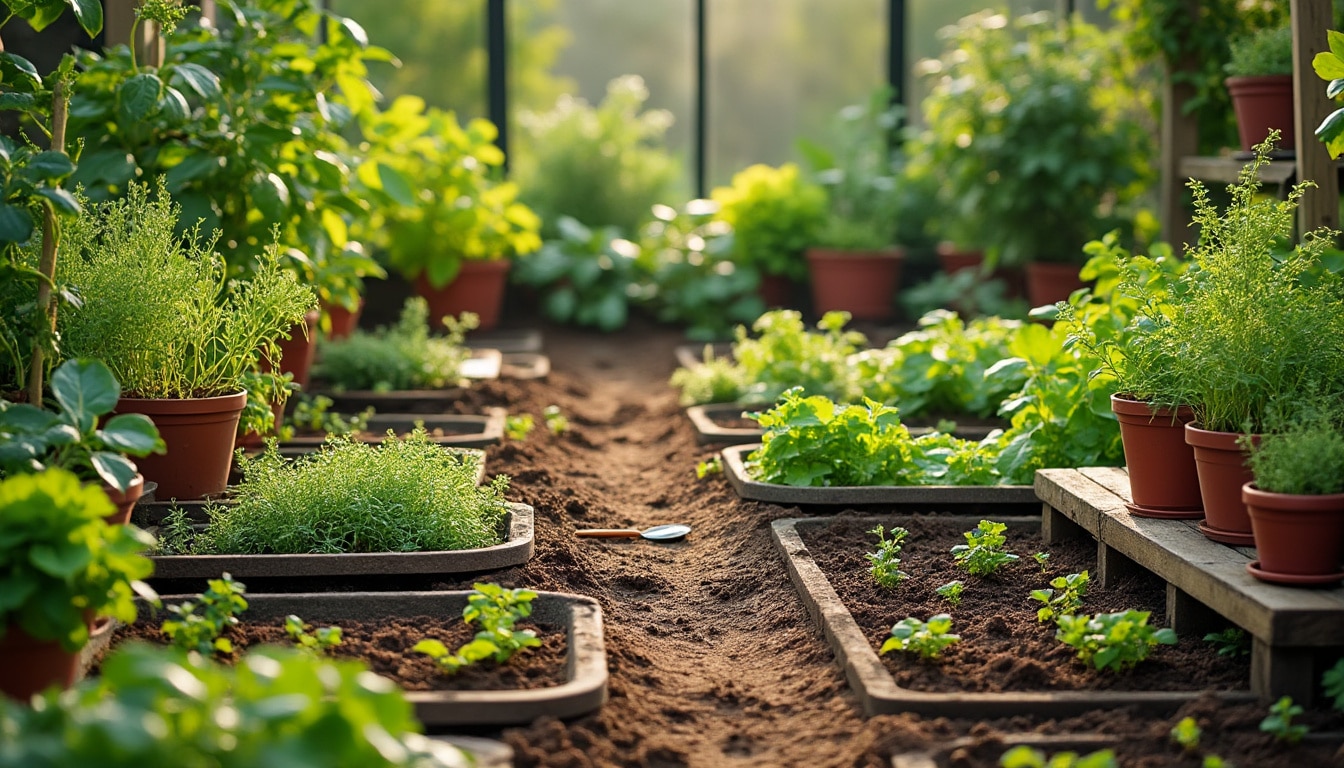 Aménagement de la serre de jardin : guide pour un espace optimisé