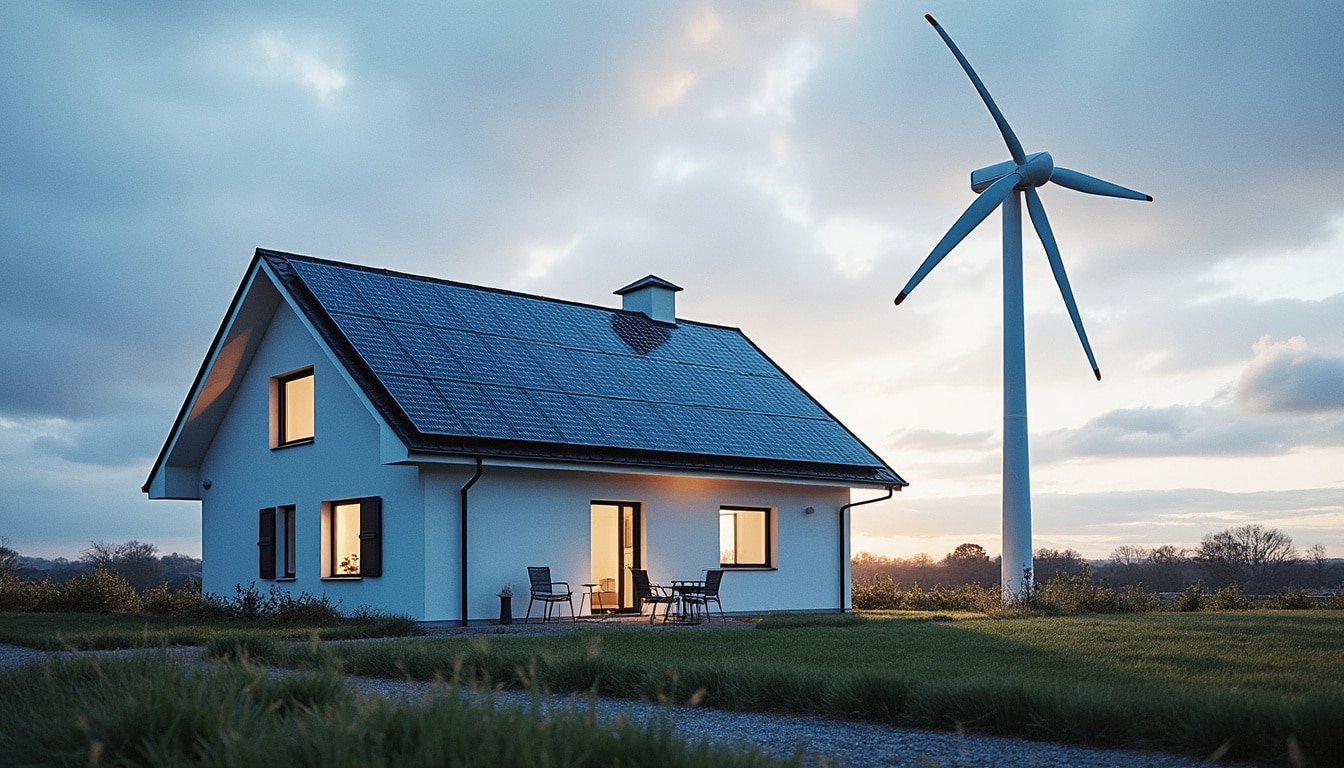 Éolienne sur toiture : produire une énergie propre et rentable