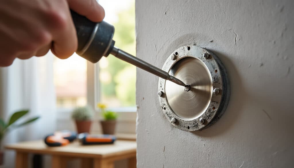 Scie cloche pour prise électrique : guide pour un perçage précis