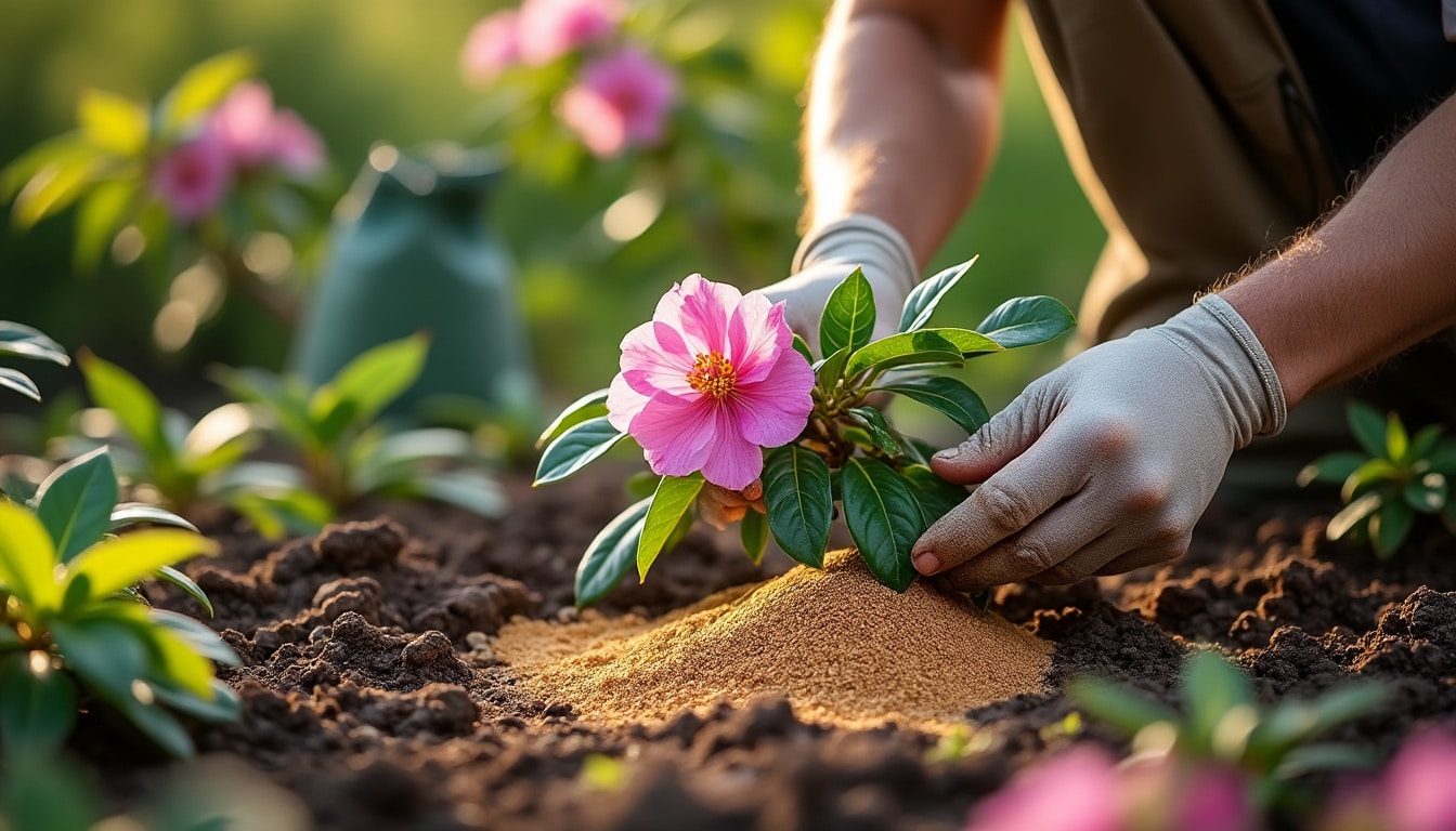Illustration: Comprendre le rôle essentiel de l’engrais pour la nutrition du rhododendron