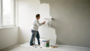 Comment peindre un crépi intérieur sans faux pas