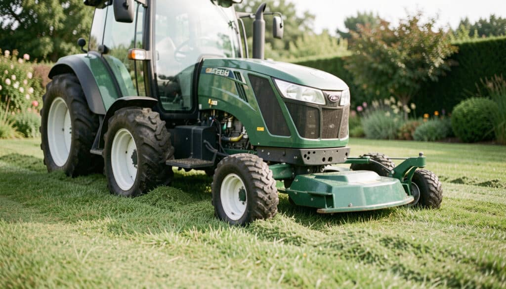 Plateau de coupe d’un tracteur tondeuse : bien choisir