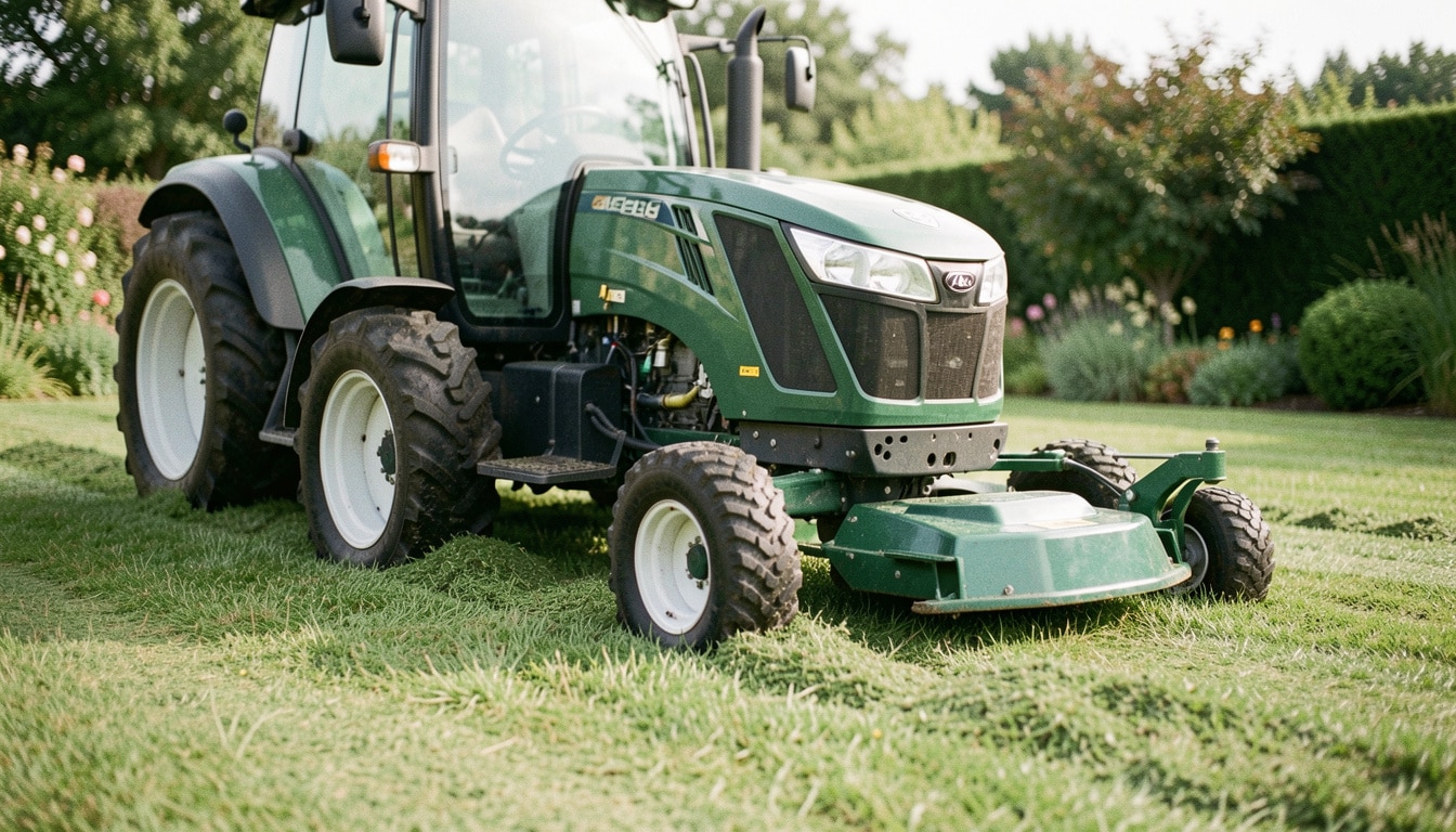 Plateau de coupe d’un tracteur tondeuse : bien choisir